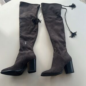 Marc Fischer over the knee suede boots